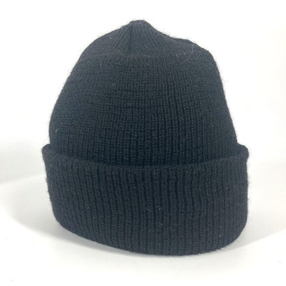 CHROME HEARTS CH logo beanie hat knit hat knit cap Knit hat wool Black - Picture 13 of 16
